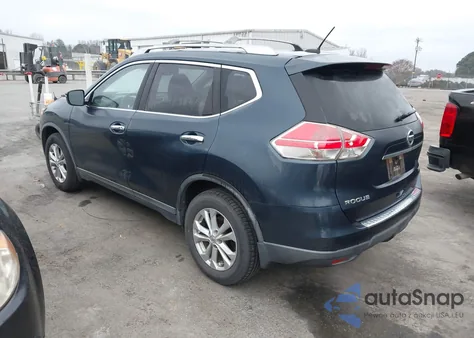 2016 Nissan Rogue Sv from USA, damaged, VIN KNMAT2MV3GP647250